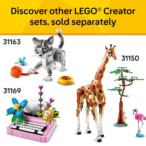 Panda Family Building Toy with 3 Animal Options, Ages 8+ R43389
