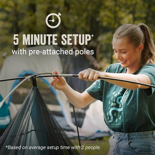 8/12 Person Weatherproof Family Tent with Rainfly & Carry Bag X3081