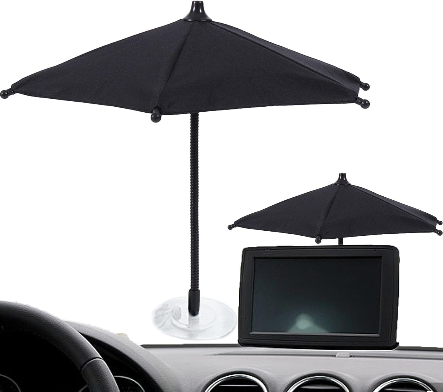 Phone Sun Umbrella, Portable Cycling Sun Shade for Phone Accessories F523