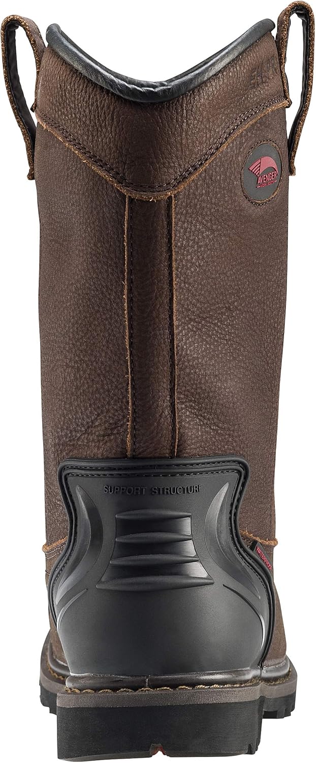 Men's Carbon Toe Waterproof Wellington Work Boots S1100