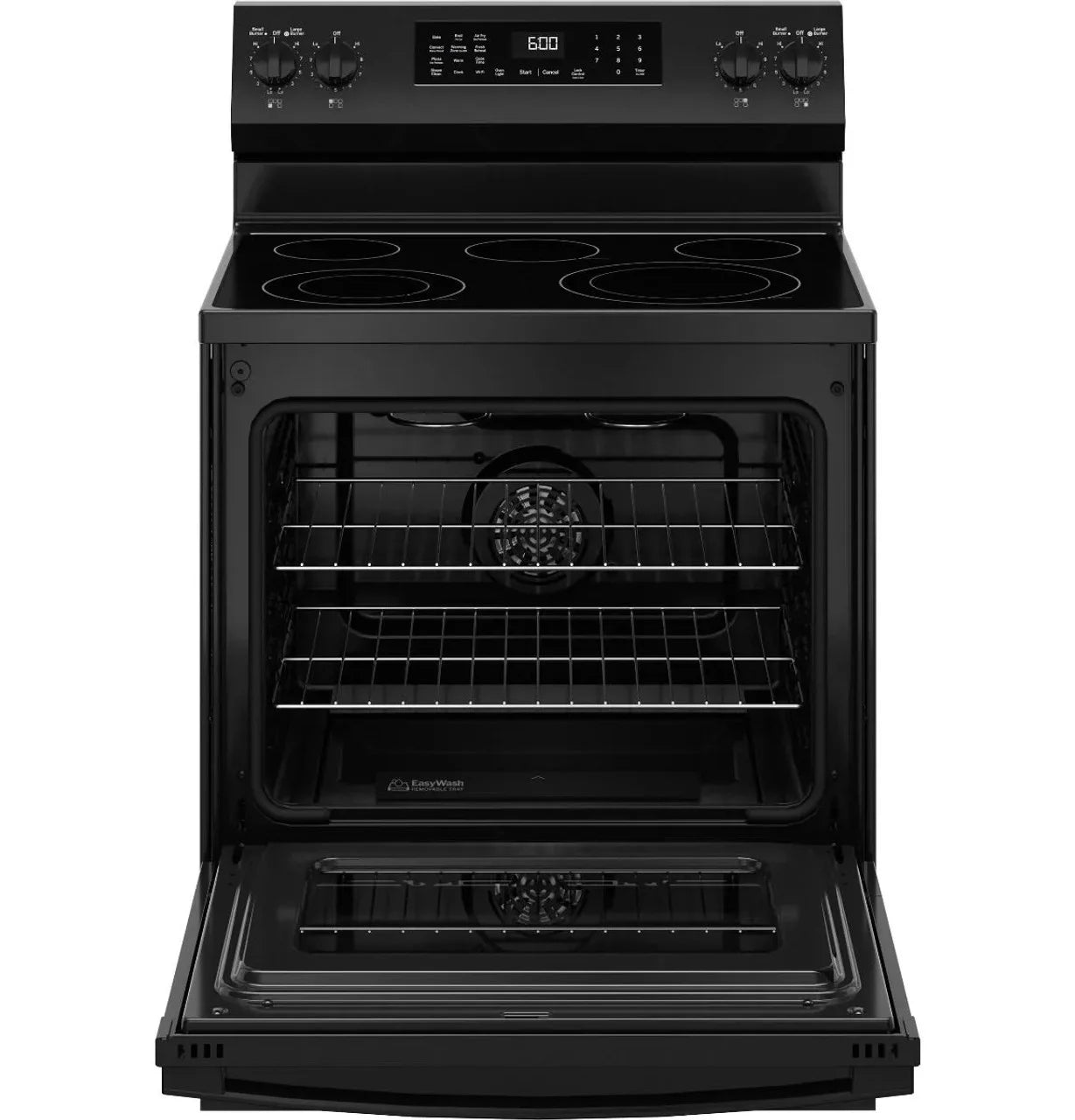 30 Inch Free Standing Radiant Range with 5 Elements and Steam Clean J53147