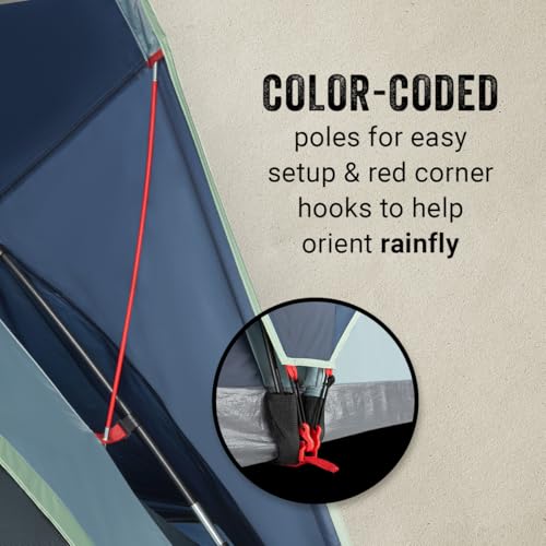 8/12 Person Weatherproof Family Tent with Rainfly & Carry Bag X3081