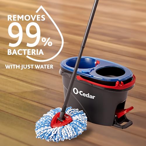 Spin Mop & Bucket System with Clean Water P370240