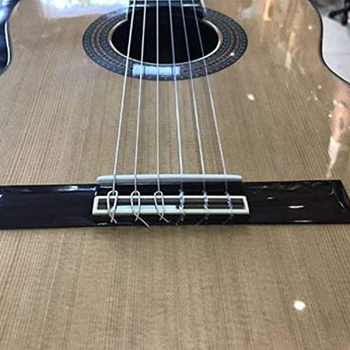 6 String Acoustic Guitar Bone Bridge Saddle and Nut Q356