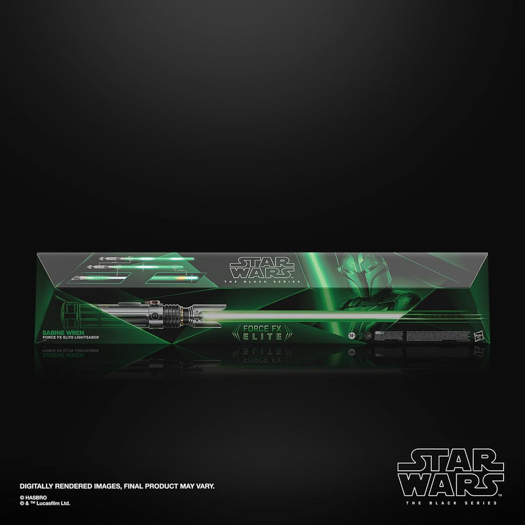 Sabine Wren Force FX Elite Electronic Lightsaber with LED and Sound Effects O9876