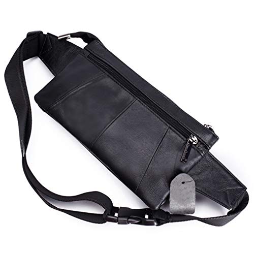Leather Waist Bag for Travel Hiking Running M4534