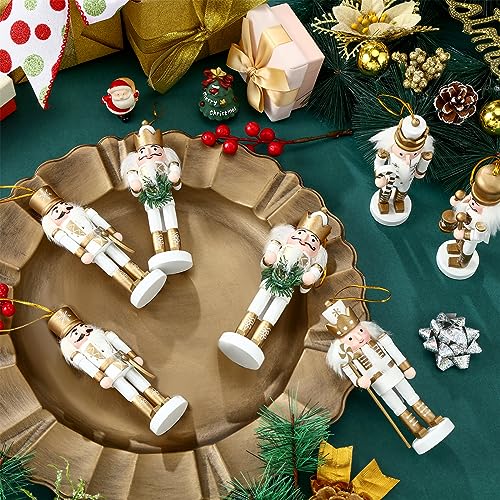 Christmas Nutcracker Ornaments Wooden Hanging Decorations 5 Inch H421
