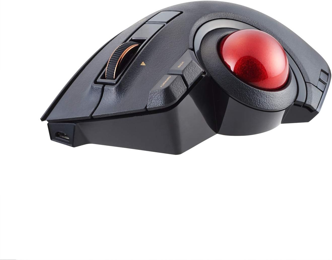 Wired Trackball Mouse with Thumb Control, 8-Button Ergonomic Design Q399