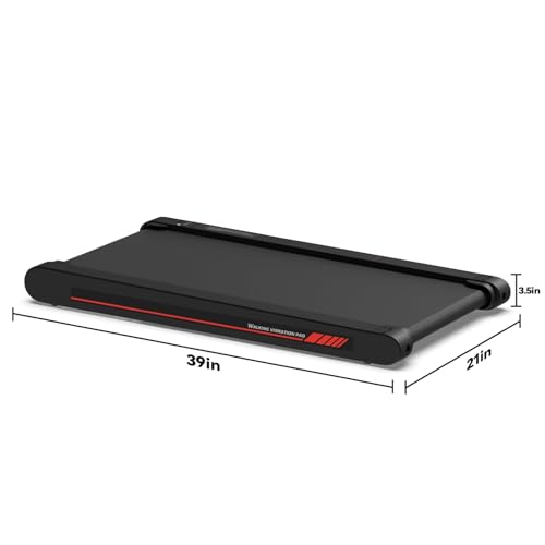 Walking Vibration Pad with APP, 3 in 1 Under Desk Treadmill, Low Noise with Remote Control K2989
