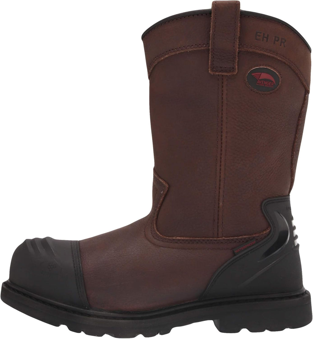 Men's Carbon Toe Waterproof Wellington Work Boots S1100