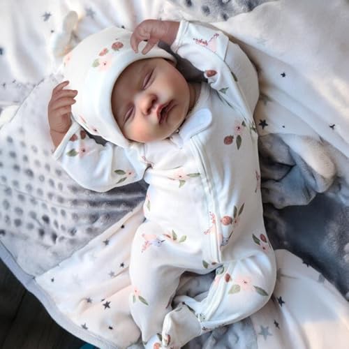 20 Inch Realistic Reborn Baby Doll in Green Outfit with Accessories B700
