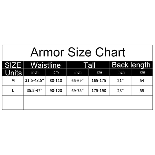 Adult Protective Armor Motorcycle Full Body Chest Spine Protector Vest C93978