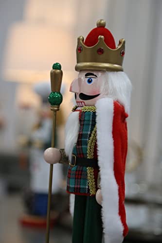 Wooden Nutcracker Christmas Decoration 14 inches X256