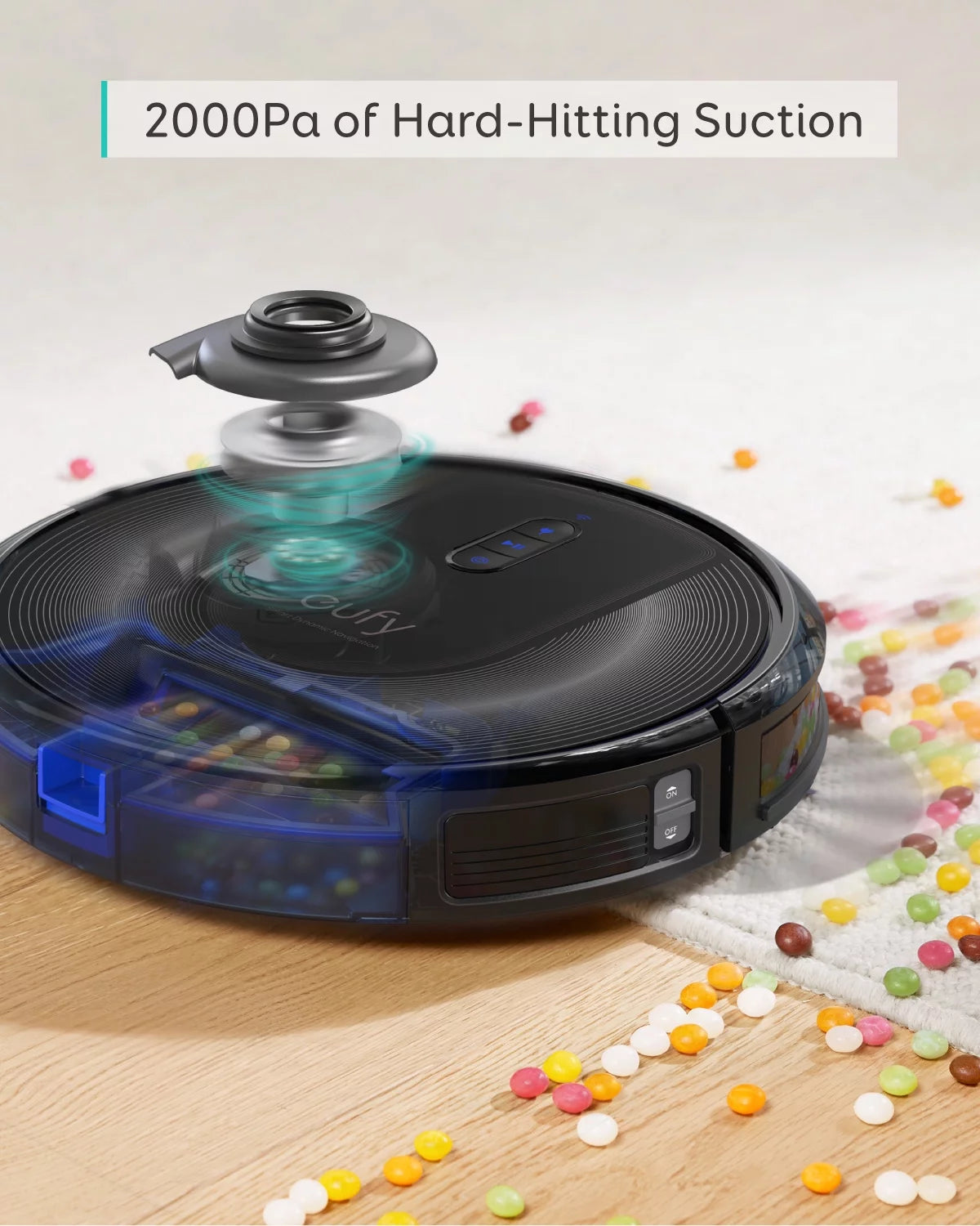Robot Vacuum with Home Mapping and 2000Pa Suction H5997