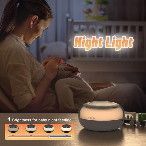 White Noise Machine with 35 Soothing Sounds and Nightlight K11976