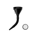 Wide Mouth Oil Funnel, Automotive Flex Tube Plastic Funnel with Flexible Extension Nozzle Hose with Handle Mesh Screen Filter for Engine Oil Diesel, Gasoline, Kerosene, Liquid