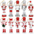 Christmas Nutcracker Ornaments Wooden Hanging Decorations 5 Inch H421