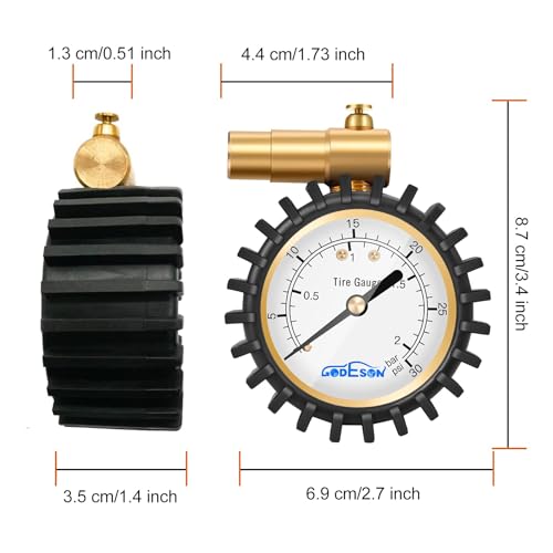 Presta Tire Pressure Gauge H425800