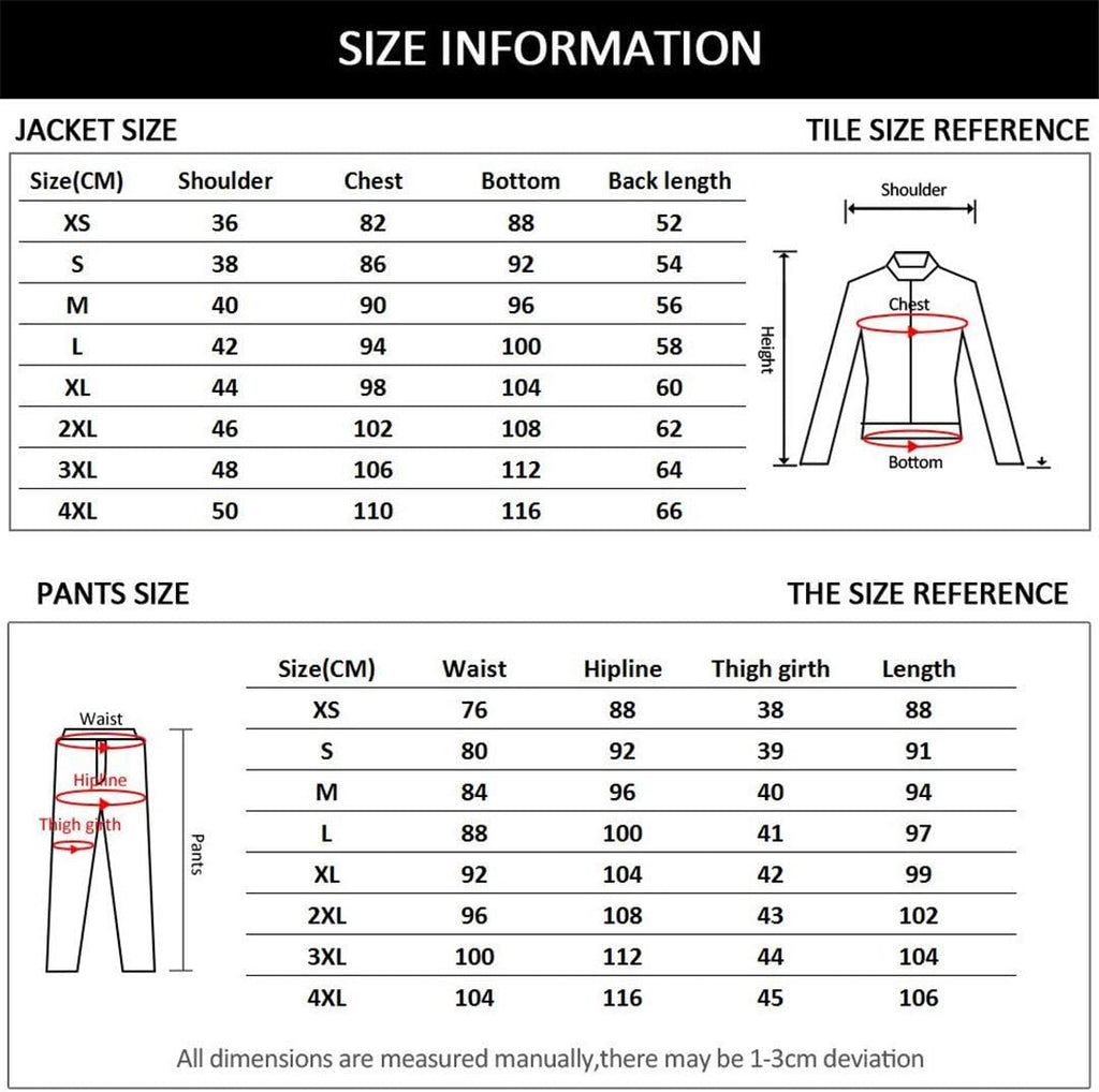 Motorcycle Jacket and Pants Set, Waterproof Winter Riding Gear V63405
