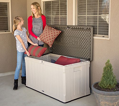 Extra Large Deck Box, 130 Gallon, Desert Sand/Brown V622519