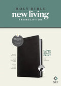 NLT Super Giant Print Bible, Filament-Enabled Edition (Leatherlike, Black, Indexed, Red Letter) (Other)