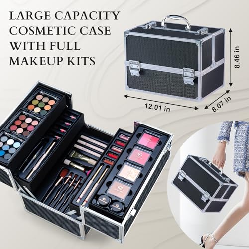 Professional Makeup Set for Teens and Girls with Train Case F23556