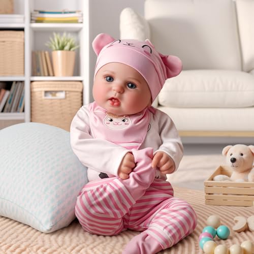 20 Inch Handmade Realistic Reborn Baby Doll with Soft Body Q8447