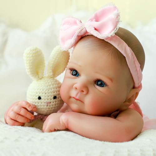 20 Inch Realistic Reborn Baby Doll Girl with Soft Vinyl Body K635222