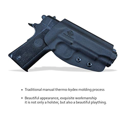 1911 OWB Kydex Holster for 4.25" Barrel, Outside Waistband Carry with Belt Clip A225481
