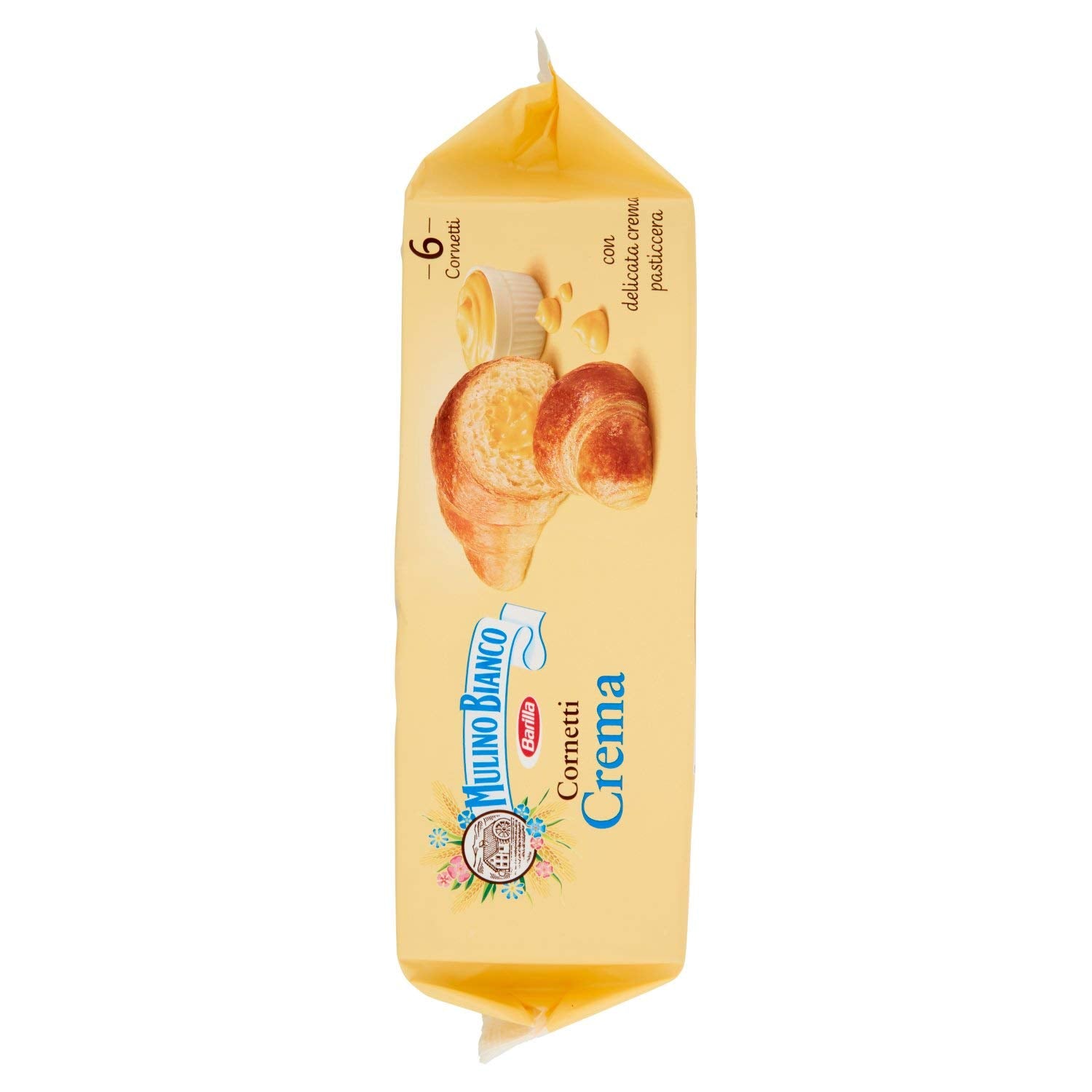 Cornetti alla Crema 6 Croissants with Custard 300g L926937