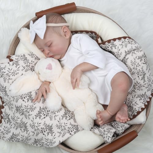 20 Inch Lifelike Newborn Baby Doll with Soft Cloth Body P122961