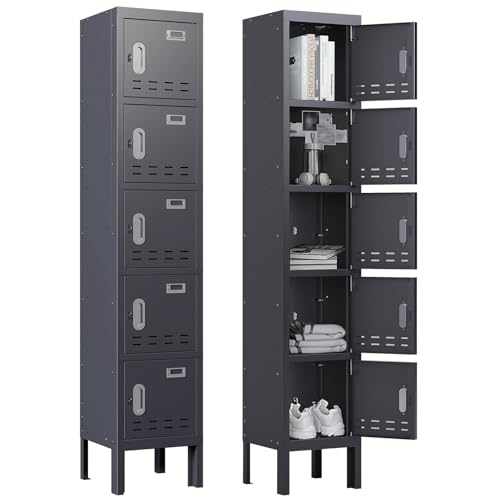 Metal Cabinet with Lockable Door for Office, Gym, School, Home A290