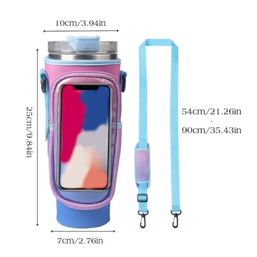 Sling Bag with Water Bottle Holder and Phone Pocket I2381