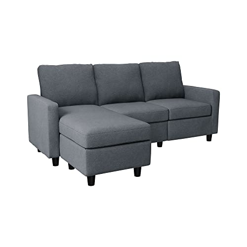 Convertible Sectional Sofa L Shaped Couch with Reversible Chaise U238492