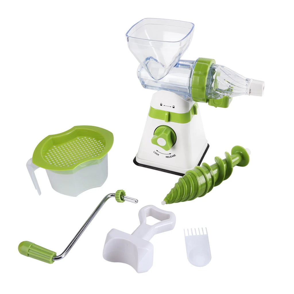 Samfox Juicer, Multi-Function Manual Orange Fruits Vegetable Juicer Machine Kitchen Fresh Juice Extractor