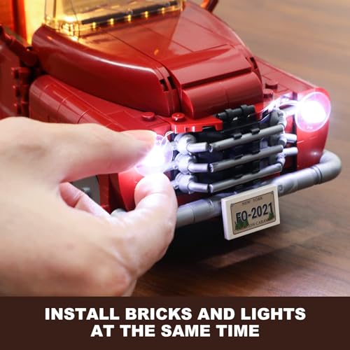 Camper Van Building Set with LED Lighting Kit Z407387