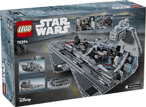 Star Wars Imperial Star Destroyer Building Set for Ages 10+ Z75766