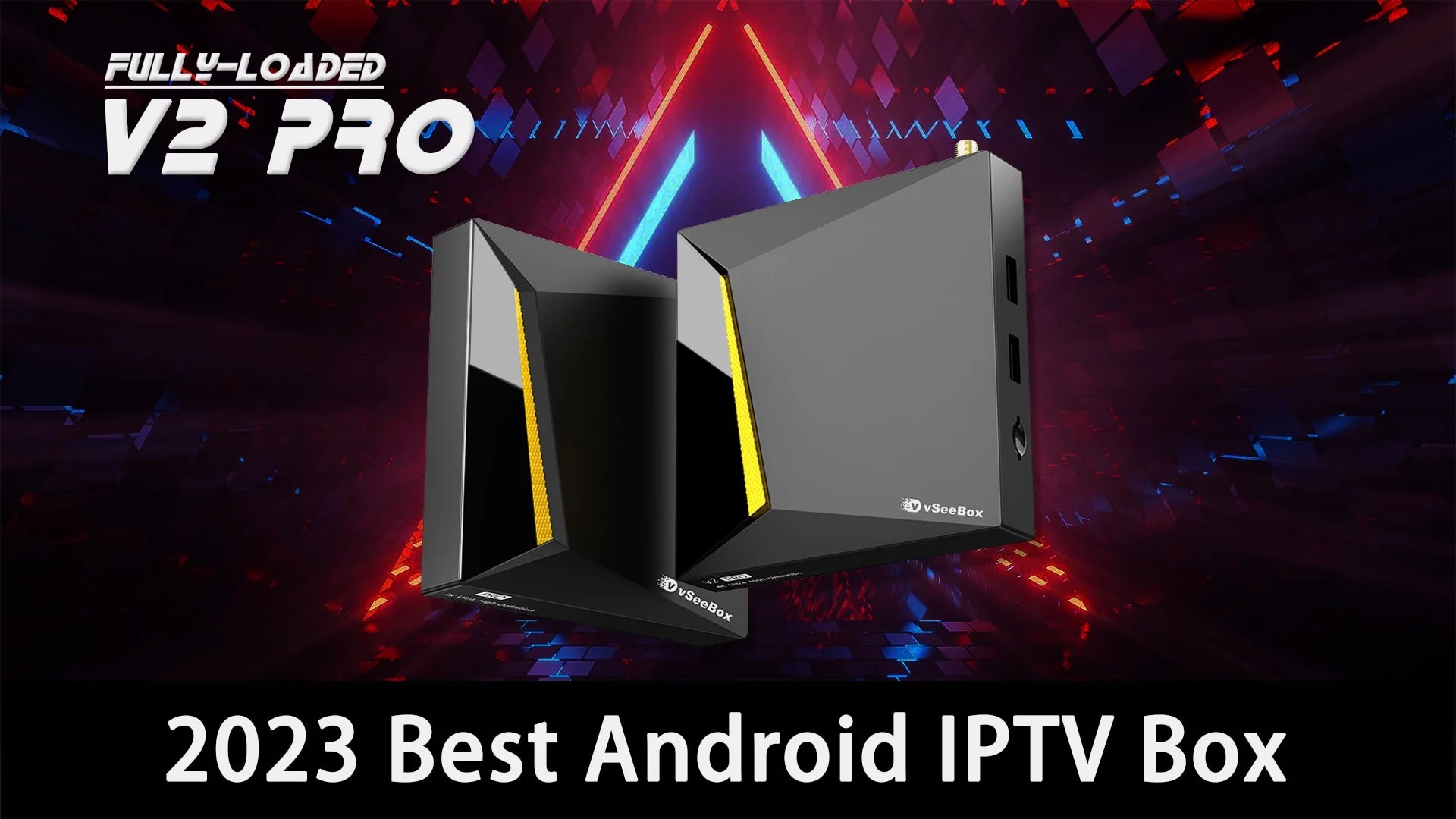 Android TV Box Bundle with Voice Remote, 8K HDMI Cable, 64GB Storage U806