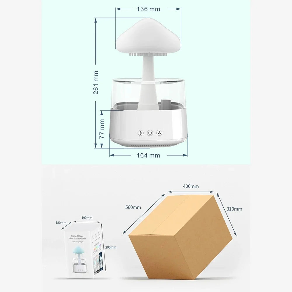 Ultrasonic Essential Oil Diffuser for Bedroom Car W33930