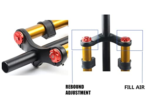 Mountain Bike Double Shoulder Front Fork 26 27.5 29 Inch Air Suspension C42817