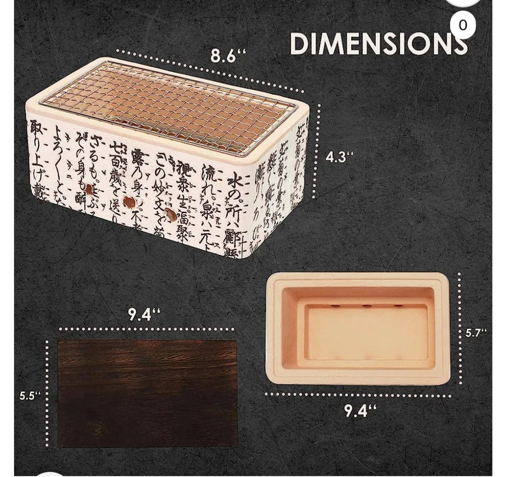 Stainless Steel Yakitori Grill V1409