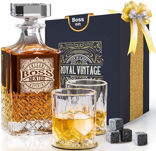 Unique Whiskey Decanter Gift Collection