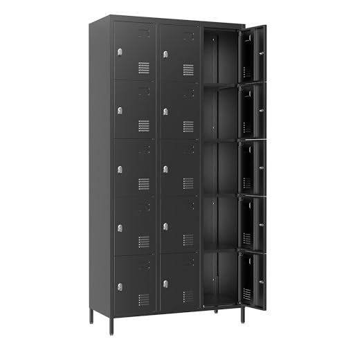 Metal Lockers with Shelves 72" H for Employees C448234