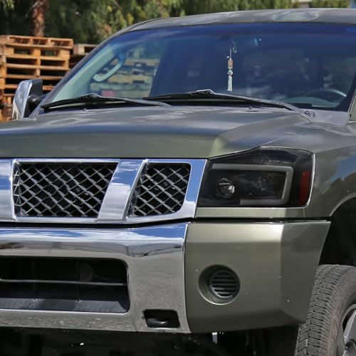 Projector Headlights with LED Sequential Turn Signals for Nissan Armada Titan F85769