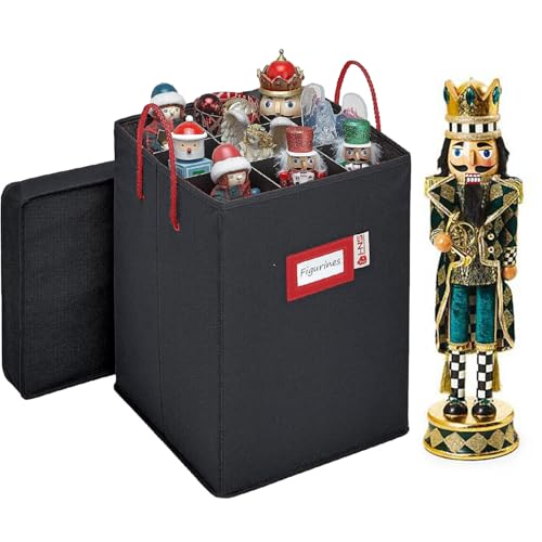 Christmas Nutcracker Storage Box for Figurines and Ornaments R1156