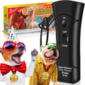 Anti Barking Device, Dual Sensor Ultrasonic Dog Bark Deterrent with 3 Modes and LED Light, Professional Dog Training Tool, Bark Collar Alternative | Outdoor & Indoor, Safe for Human & Dogs