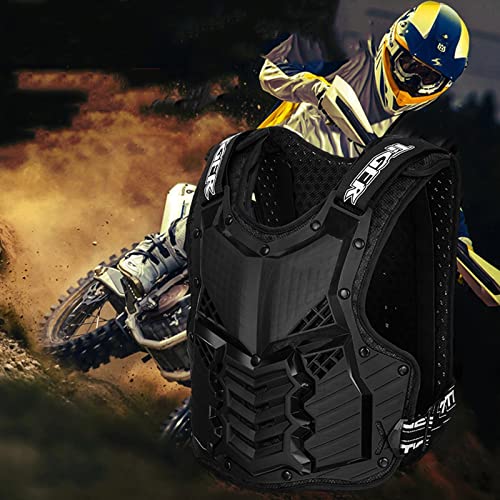 Motorcycle Chest Protector Armor Back Protector Anti-Drop Cycling Body Armor Off-Road Racing Skiing Riding Skating Protective Gear B989