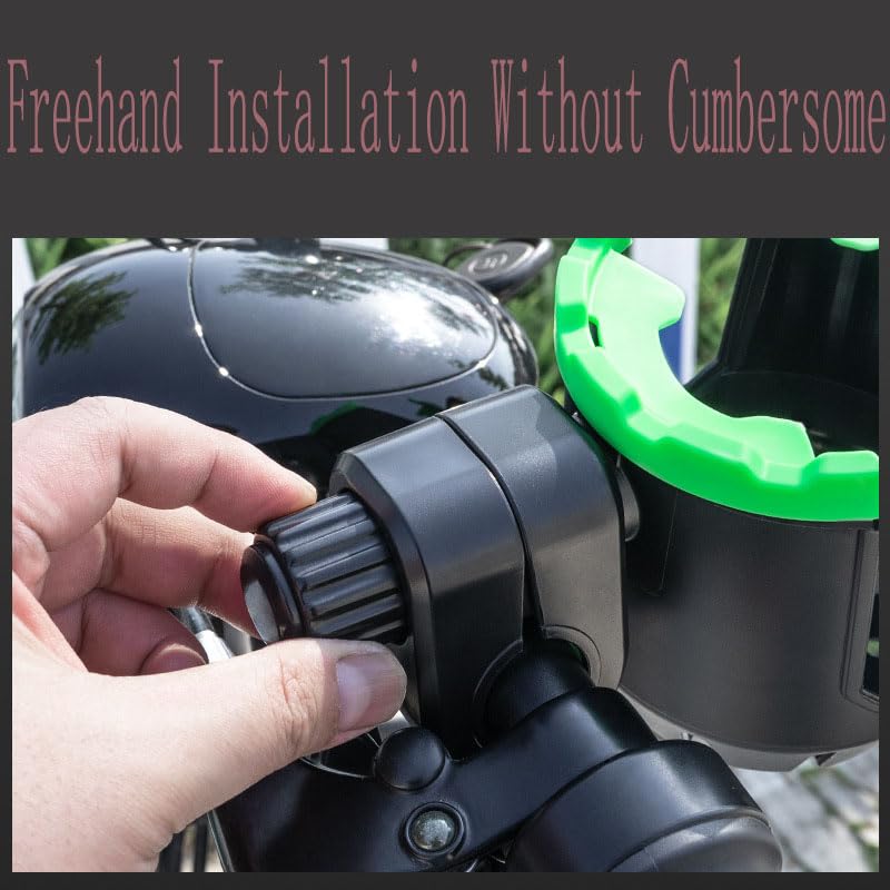 Cup Holder with Phone Holder for Bike, Stroller, Wheelchair U889