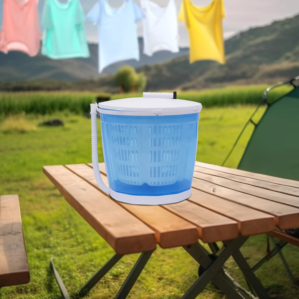 Portable Mini Spin Dryer for Travel Outdoor Use X195241