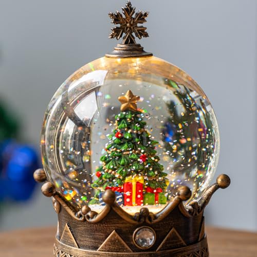Nutcracker Snow Globe Lantern with Music and Timer Z50315